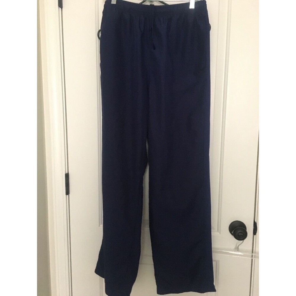 Fitness Gear Men's Active Wear Windbreaker Pants Size Medium Blue